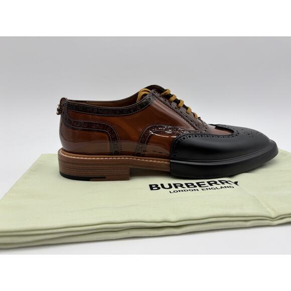 Burberry Transparent Brogue Size 44 - Picture 1 of 9